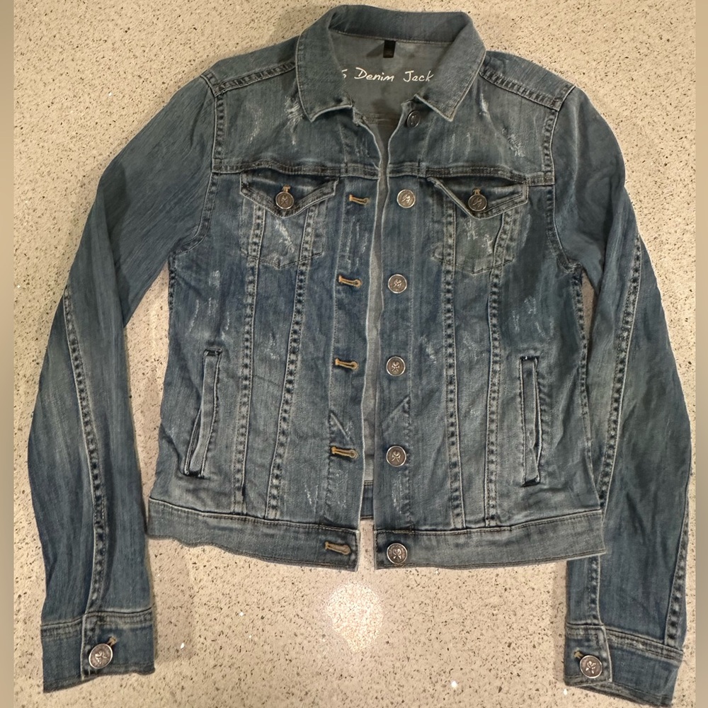 Victoria’s Secret Blue Denim Jacket XS